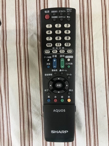 J323⭐️SHARP 2011年製　19型　液晶カラーテレビ