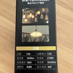 プロ仕様　 DICUNO  LEDフィラメント電気　1個 の画像