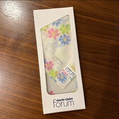 マリクレール　ハンカチ　花柄　marie claire Forum