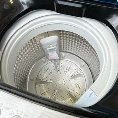 【動作保証あり】Haier ハイアール 2022年 JW-XP2C55F(XK) 5.5kg 全自動洗濯機 ②【管理KRS784】の画像