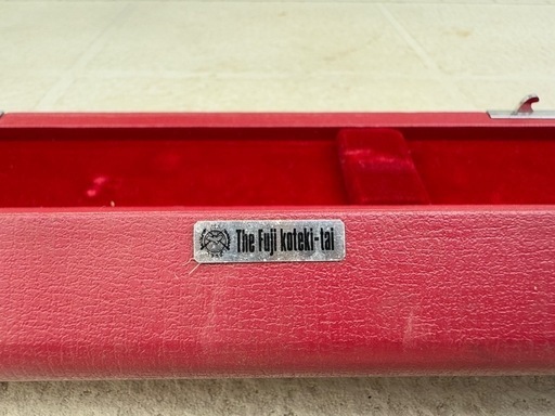 富士鼓笛隊 ピッコロ Fuji koteki-tai ケース付き 管楽器 FUJI