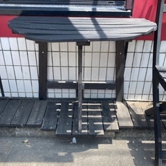 IKEA イケヤ　ガーデンテーブル　折りたたみ式テーブル　ASKHOLMEN アスクホルメン　の画像