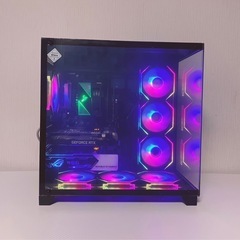新品ケースハイスペック動画編集高性能ゲーミングPC i7 8700 ゲーミングの画像