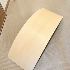 木製　バランスボード　の画像