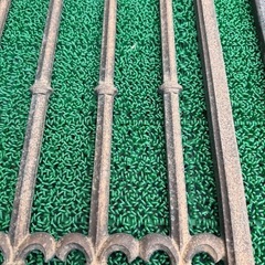 フェンス アルミ　メーカー不明 高さ約81cm横幅約38cm 厚み約1.5cm ※1つ¥2500の画像