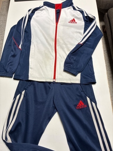 adidasジャージ上下サイズ140センチ (じん) 江戸川のキッズ用品
