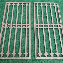 フェンス アルミ　メーカー不明 高さ約81cm横幅約38cm 厚み約1.5cm ※1つ¥2500の画像