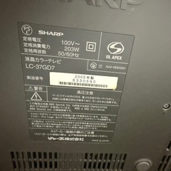 テレビの画像