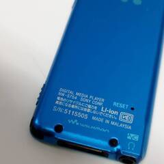 SONY ウォークマン NW-S754K 8GBの画像