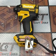 【未使用】マキタ Makita TD002GDXFY 充電式インパクトドライバ バッテリ×2・充電器付き【ハンズクラフト佐賀】の画像