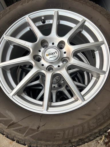 ブリヂストン スタッドレスタイヤ 215/60R16 + smartホイール