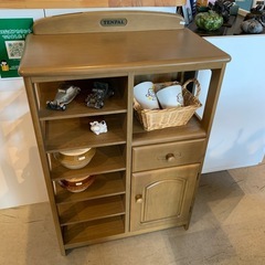 ★出張買取、店舗買取実施中★棚、ラック、シェルフ、木製、食器棚、ナチュラルの画像