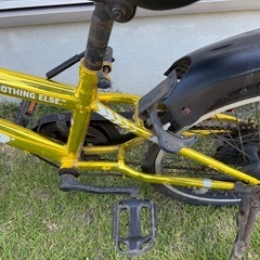 自転車　キッズ　ジャンク　子供 HUMMER 金色  20インチ 変速付き  No.2の画像