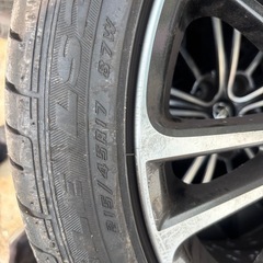 17インチタイヤセット 5スポークデザインの画像