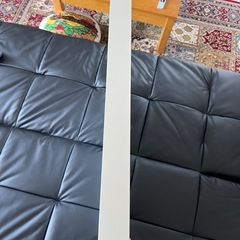 IKEA白い枠のミラーの画像
