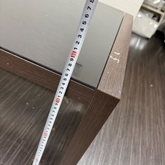 ガラス天板　パソコンデスク　大型　1500の画像