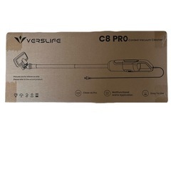 引っ越しSALE 20%OFF　新品未使用　一点限り　青森でのお取引７月中旬で終了　掃除機 コード式 38KPa強力吸引 5M電源コード Verslife C8PRO 1.1kg超軽量 遠心分離サイクロン式 コード式掃除機 スティッククリーナー 2WAY 多種類ノズル付き 回転ヘッド ハンディクリーナーの画像