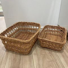 あみかご 小物入れ収納２個セット