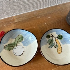 取り皿　お野菜　２枚の画像