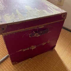 レトロな収納箱 の画像