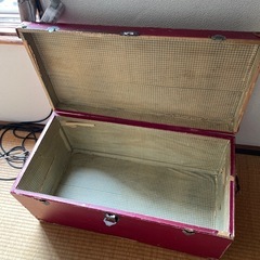 レトロな収納箱 の画像