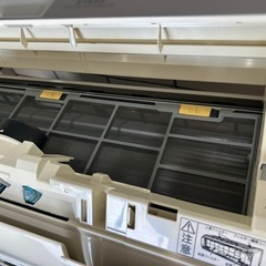 日立200v白くまくん4kw自動お掃除機能付きルームエアコンの画像