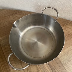 ステンレス揚げ物鍋　IHの画像