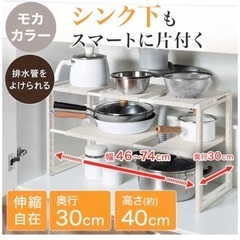 【美品】シンク下収納(ニトリ/デコホーム)の画像