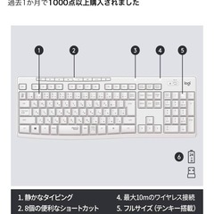 ロジクールのキーボードの画像