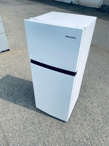 ♢Hisense ノンフロン冷凍冷蔵庫【2022年製】HR-B12E2W