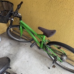 緑自転車あげます
