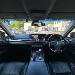 H27年式 修復歴無 LS460 Ver.C 三眼LEDヘッド デイライト 人気の212ブラック モデリスタリップ レーダークルーズコントロールの画像