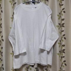  メンズ 寸足らず袖 T     LLsize