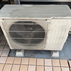 中古　三菱エアコン　10畳　2017製　の画像