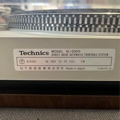 Technics ターンテーブルの画像