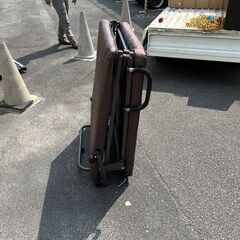 【津市環境部】【交渉中】折りたたみ式ベッド　７月11日（金）午後５時まで津市在住者及び転売目的除くに限定の画像