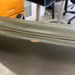 W2507-118 チェア ブラウン ※高さ調節不可 キズ 汚れありの画像