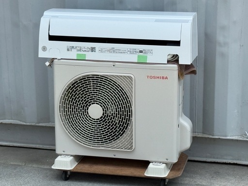 A538◇東芝 エアコン◇主に6畳◇2023年製◇マジック洗浄熱交換器◇RAS-J221M-W