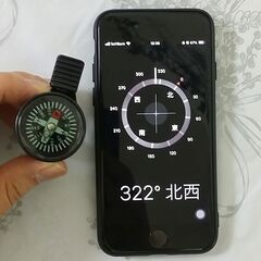 【自転車ベル】方位磁石付きの画像