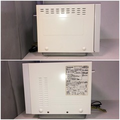 天）447.パナソニック 電子レンジ NE-FL100-Wの画像