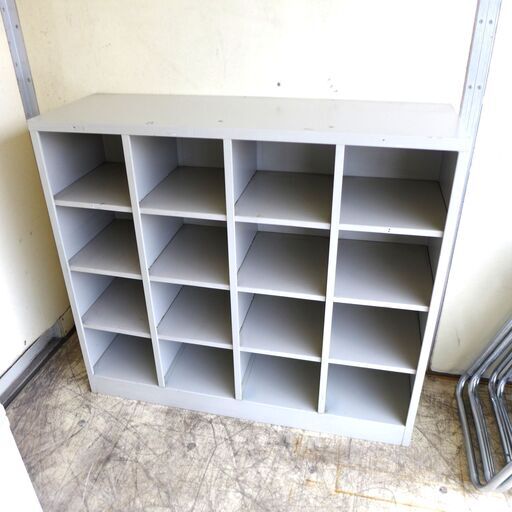 スチール下駄箱 シューズボックス シューズラック 業務用 事務用 【モノ市場東海店】 130