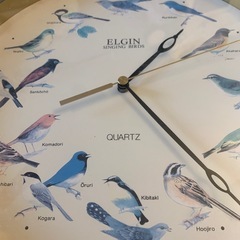 エルジン　bird掛け時計の画像