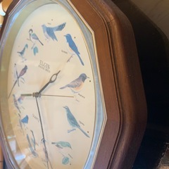 エルジン　bird掛け時計の画像