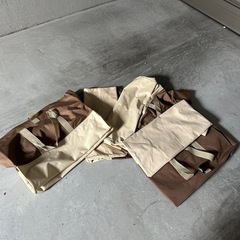キャプテンスタッグ　大型収納バック　キャンプ用品　4枚セット　中古