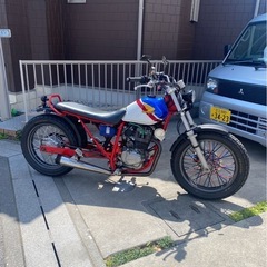 ホンダ FTR223 車体 カスタム　ダウンサス付けます！の画像