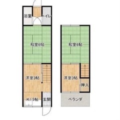 🎵四條畷市米崎町戸建 初期費用無料🎵大家さん直接契約4K 39....