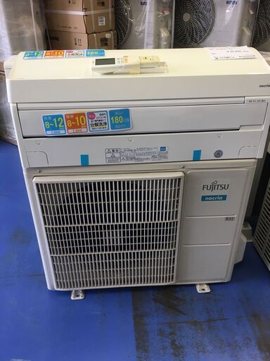 ★リユースのサカイ横浜南店★YM1062 FUJITSU エアコン AS-M28G-W 2.8kw 18年製 室内機分解洗浄済み