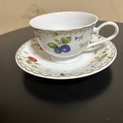 コーヒーカップとソーサー5セットの画像