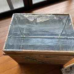 昭和レトロ　茶箱の画像