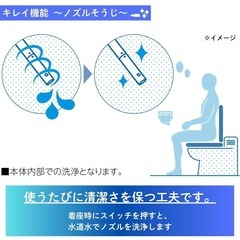 温水洗浄便座 LIXIL ( リクシル ) INAX シャワートイレの画像